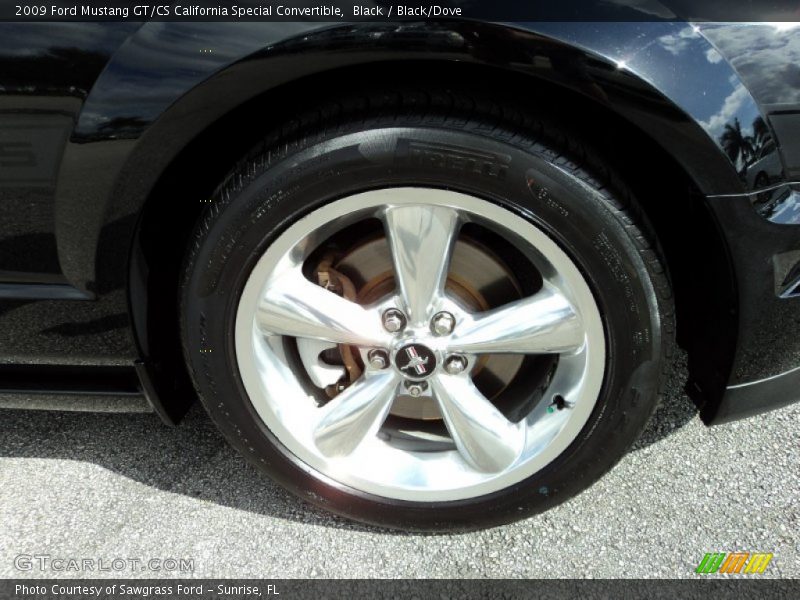  2009 Mustang GT/CS California Special Convertible Wheel