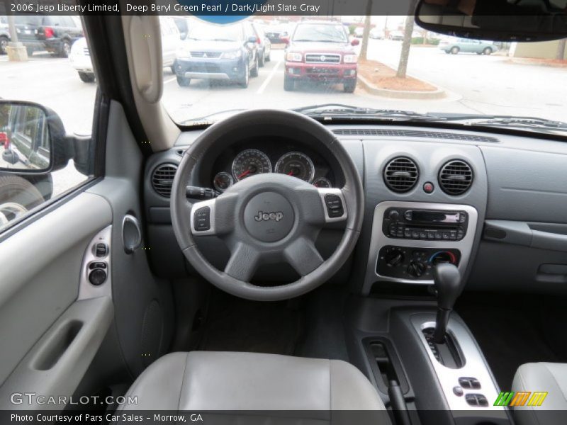 Deep Beryl Green Pearl / Dark/Light Slate Gray 2006 Jeep Liberty Limited