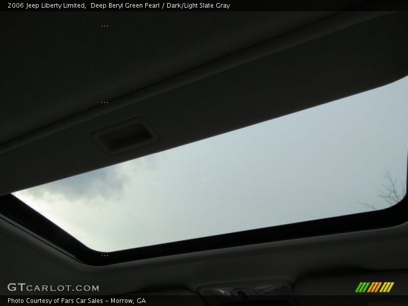 Deep Beryl Green Pearl / Dark/Light Slate Gray 2006 Jeep Liberty Limited
