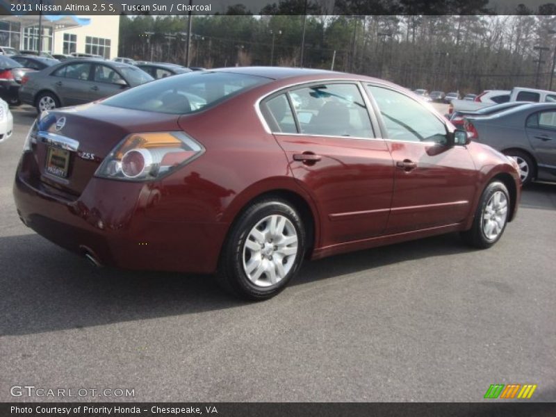 Tuscan Sun / Charcoal 2011 Nissan Altima 2.5 S