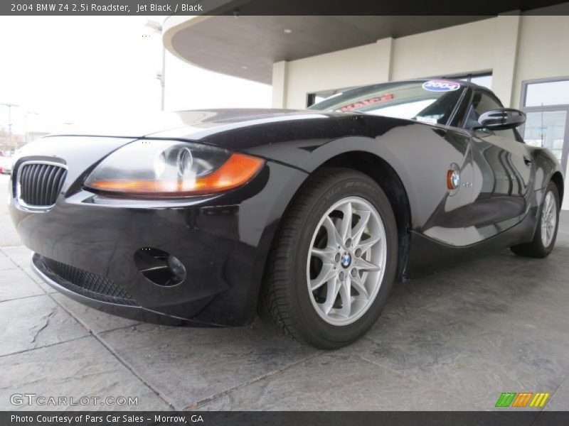 Jet Black / Black 2004 BMW Z4 2.5i Roadster