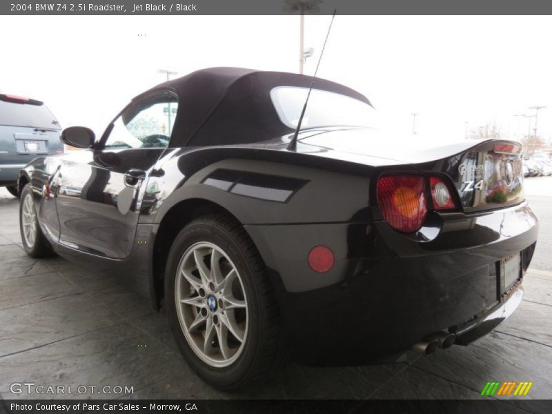 Jet Black / Black 2004 BMW Z4 2.5i Roadster