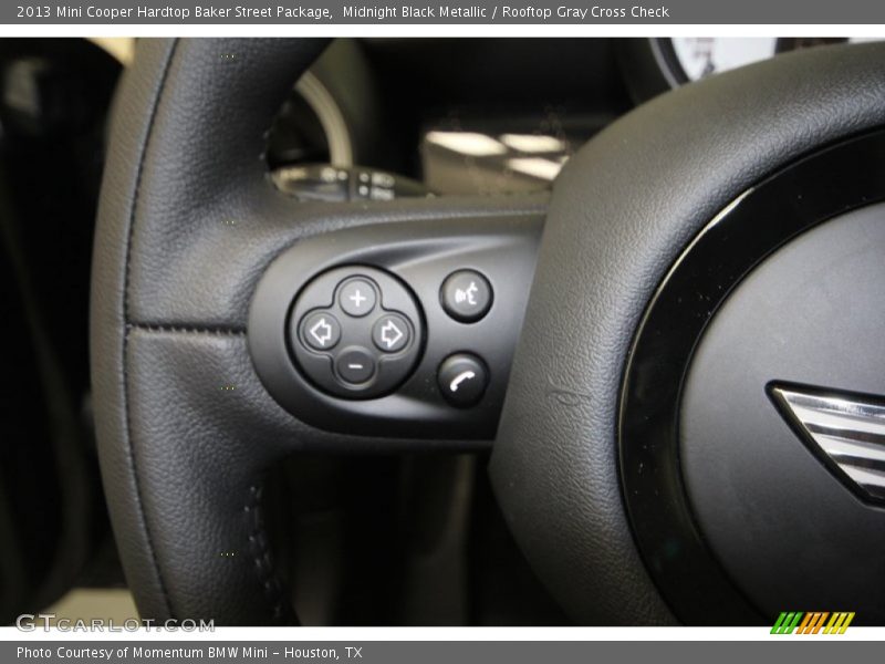 Controls of 2013 Cooper Hardtop Baker Street Package