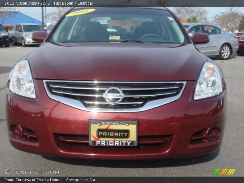 Tuscan Sun / Charcoal 2011 Nissan Altima 2.5 S