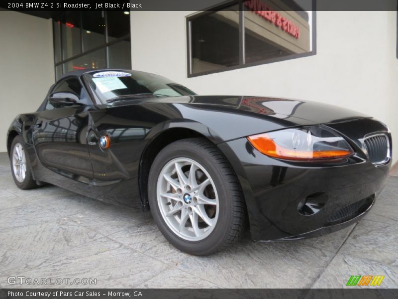 Jet Black / Black 2004 BMW Z4 2.5i Roadster