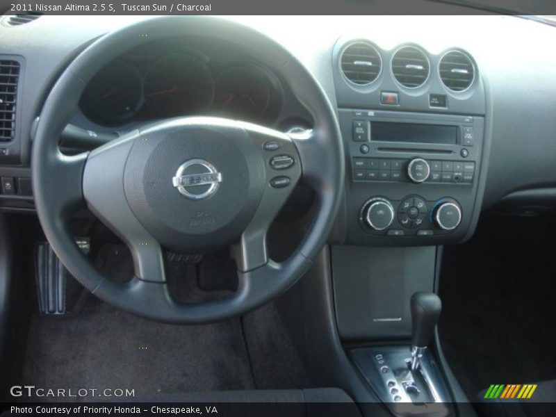 Tuscan Sun / Charcoal 2011 Nissan Altima 2.5 S