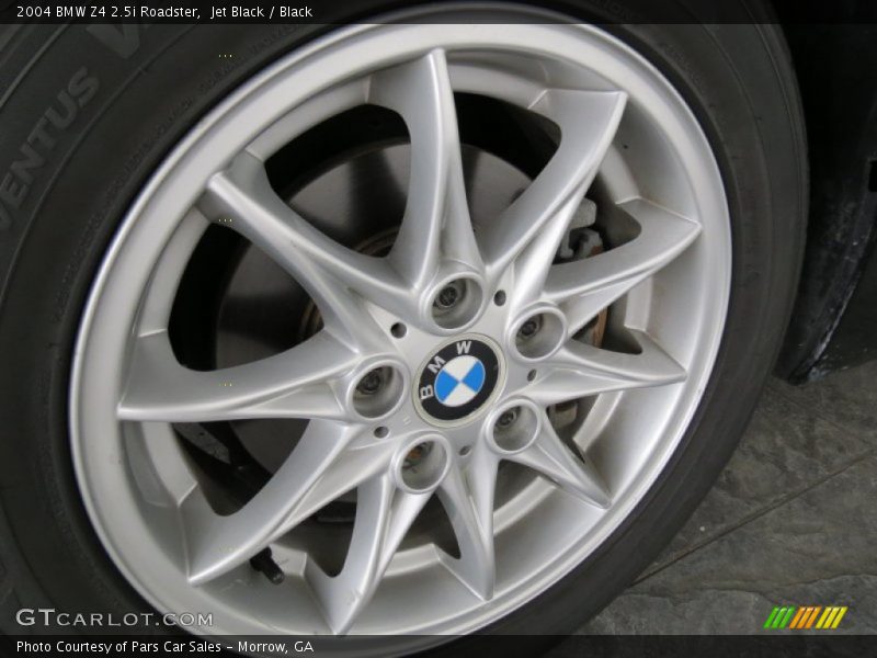 Jet Black / Black 2004 BMW Z4 2.5i Roadster