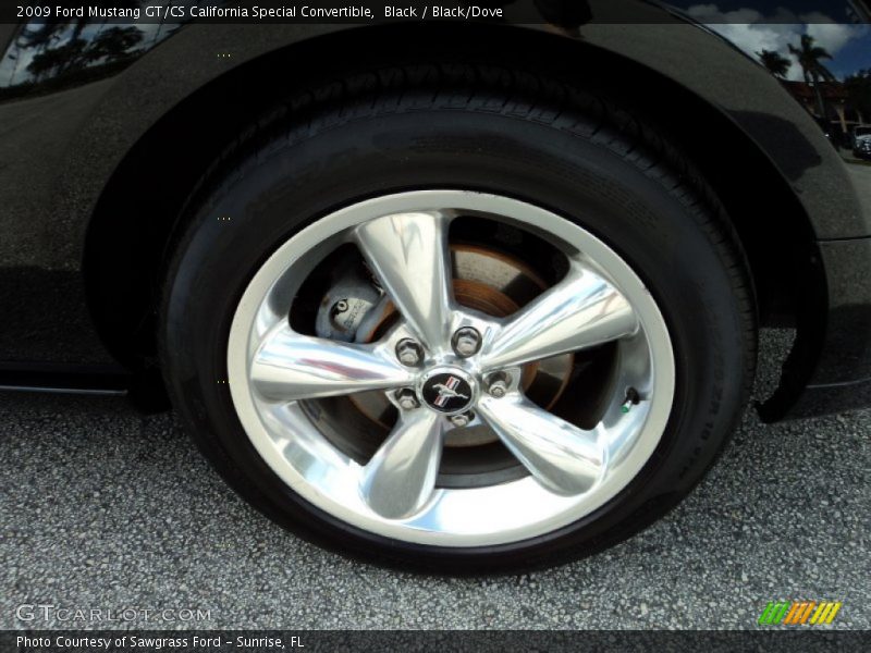  2009 Mustang GT/CS California Special Convertible Wheel