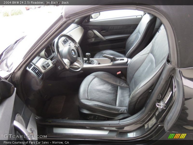 Jet Black / Black 2004 BMW Z4 2.5i Roadster