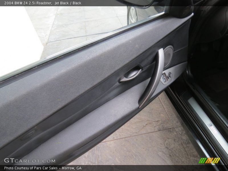 Jet Black / Black 2004 BMW Z4 2.5i Roadster