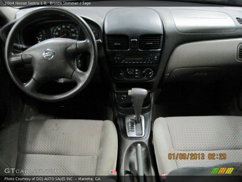Bronze Shimmer / Sage 2004 Nissan Sentra 1.8