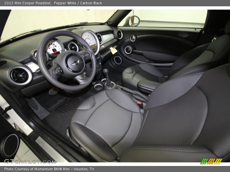  2013 Cooper Roadster Carbon Black Interior