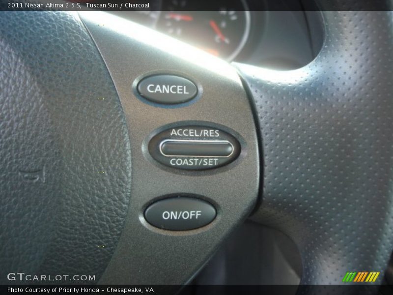 Tuscan Sun / Charcoal 2011 Nissan Altima 2.5 S