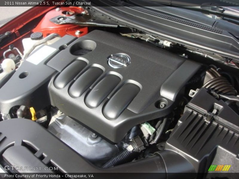 Tuscan Sun / Charcoal 2011 Nissan Altima 2.5 S