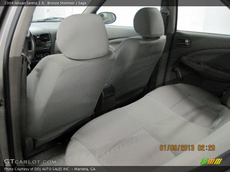 Bronze Shimmer / Sage 2004 Nissan Sentra 1.8