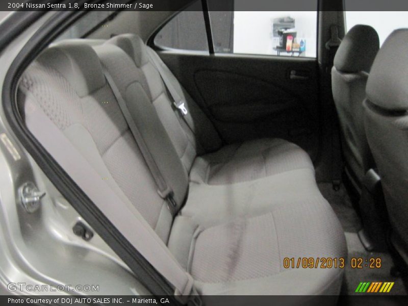 Bronze Shimmer / Sage 2004 Nissan Sentra 1.8