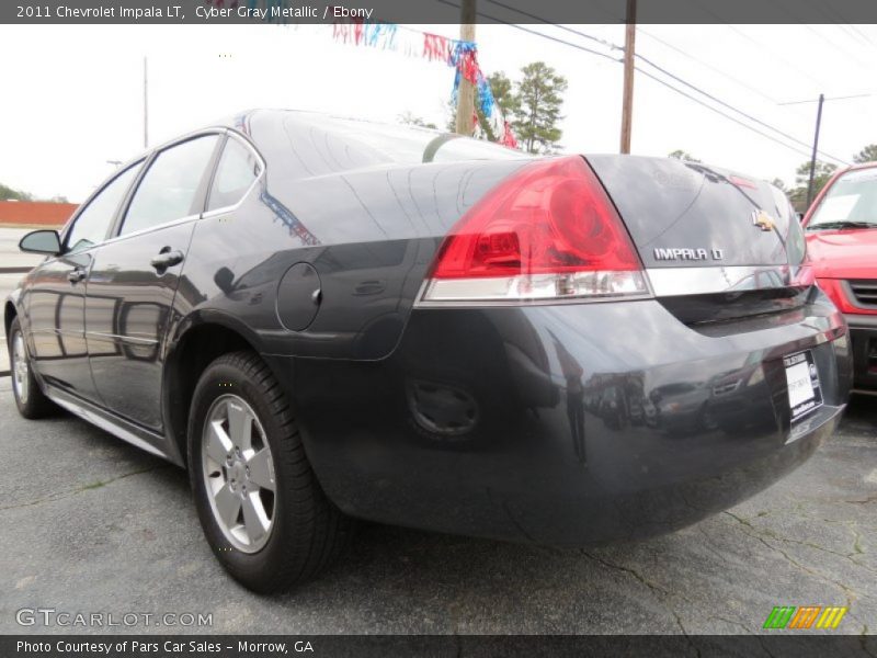Cyber Gray Metallic / Ebony 2011 Chevrolet Impala LT