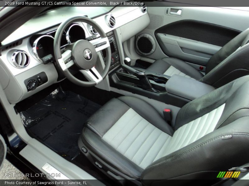 Black/Dove Interior - 2009 Mustang GT/CS California Special Convertible 