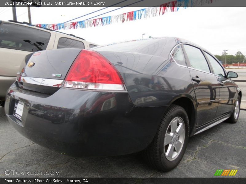 Cyber Gray Metallic / Ebony 2011 Chevrolet Impala LT