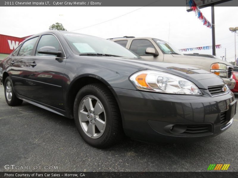 Cyber Gray Metallic / Ebony 2011 Chevrolet Impala LT