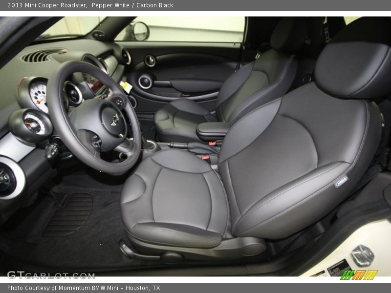  2013 Cooper Roadster Carbon Black Interior