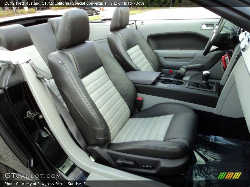 Black / Black/Dove 2009 Ford Mustang GT/CS California Special Convertible