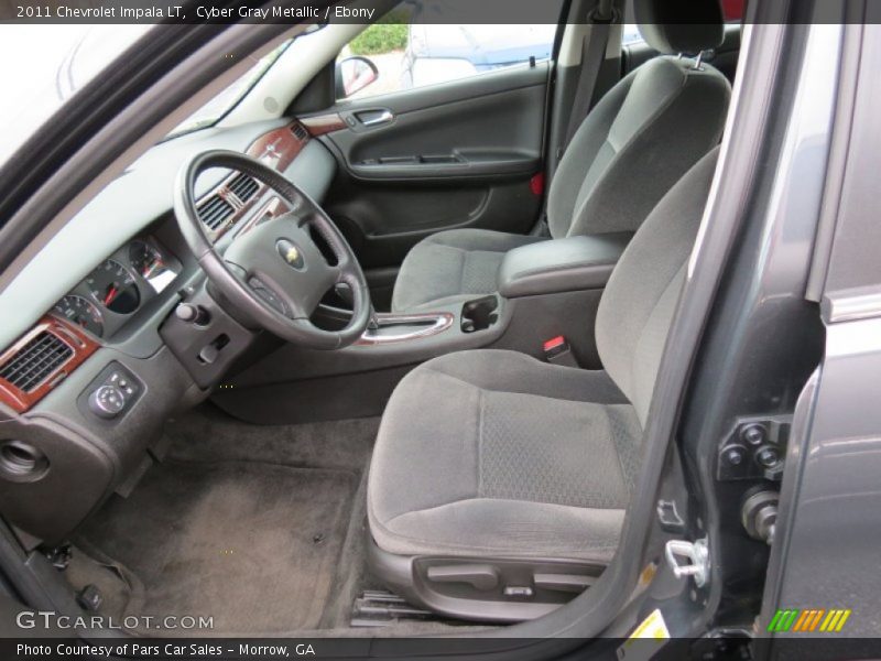 Cyber Gray Metallic / Ebony 2011 Chevrolet Impala LT