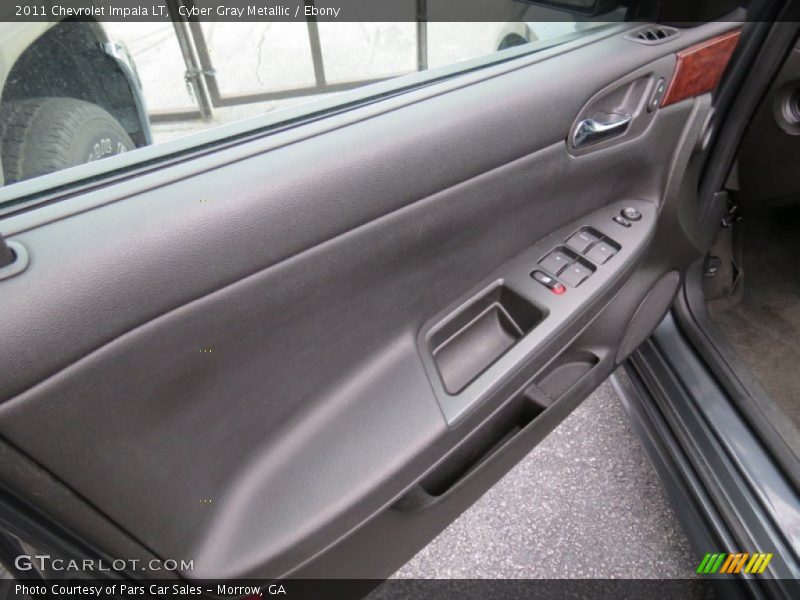 Cyber Gray Metallic / Ebony 2011 Chevrolet Impala LT