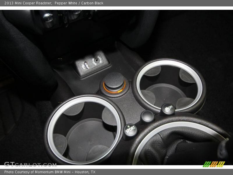 Pepper White / Carbon Black 2013 Mini Cooper Roadster
