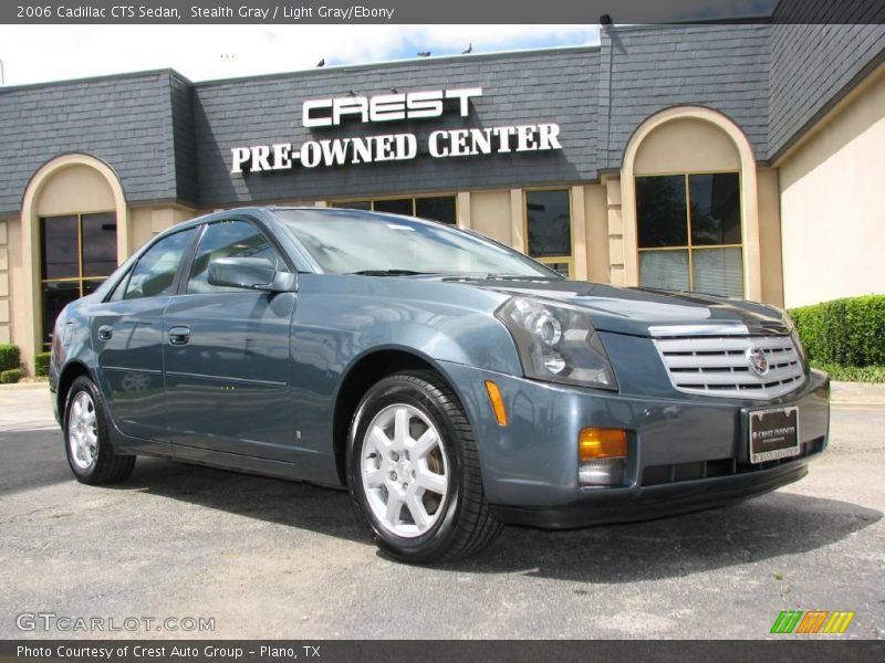 Stealth Gray / Light Gray/Ebony 2006 Cadillac CTS Sedan