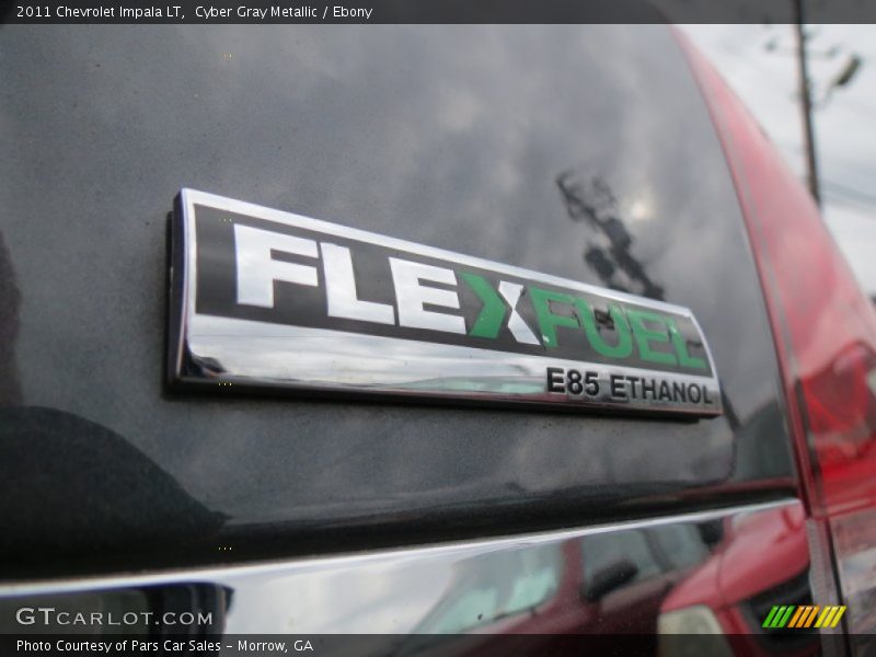 Cyber Gray Metallic / Ebony 2011 Chevrolet Impala LT