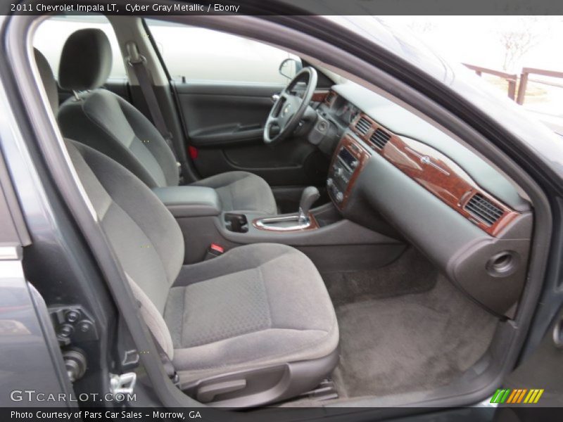 Cyber Gray Metallic / Ebony 2011 Chevrolet Impala LT