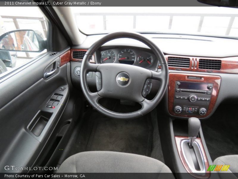 Cyber Gray Metallic / Ebony 2011 Chevrolet Impala LT