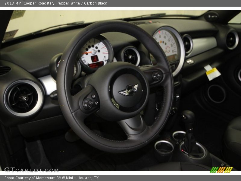 Pepper White / Carbon Black 2013 Mini Cooper Roadster