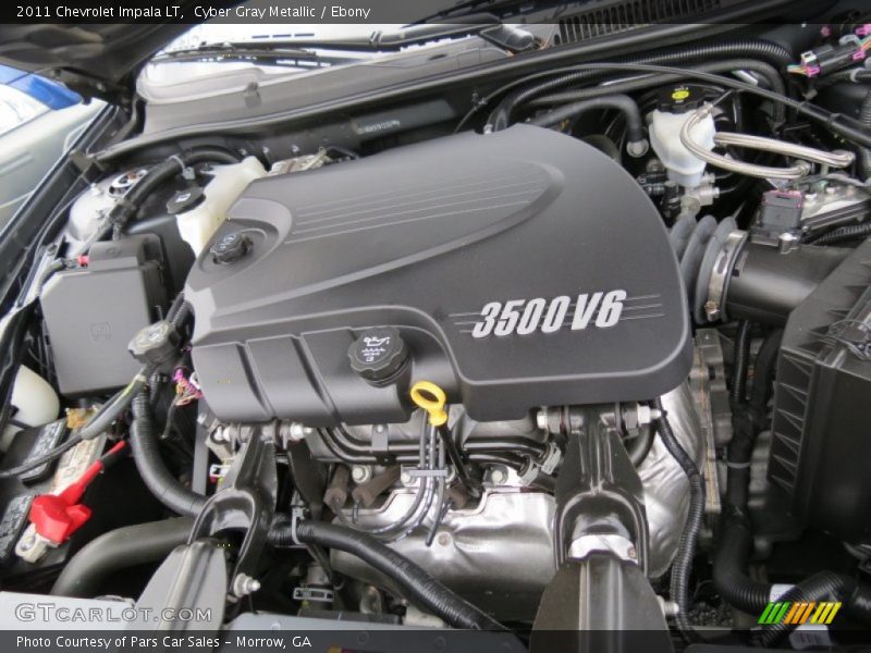 Cyber Gray Metallic / Ebony 2011 Chevrolet Impala LT