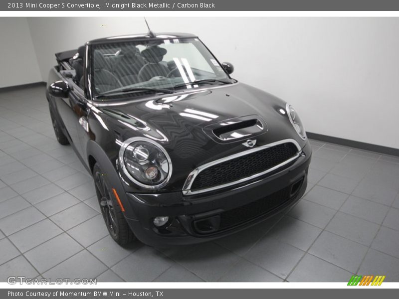 Midnight Black Metallic / Carbon Black 2013 Mini Cooper S Convertible