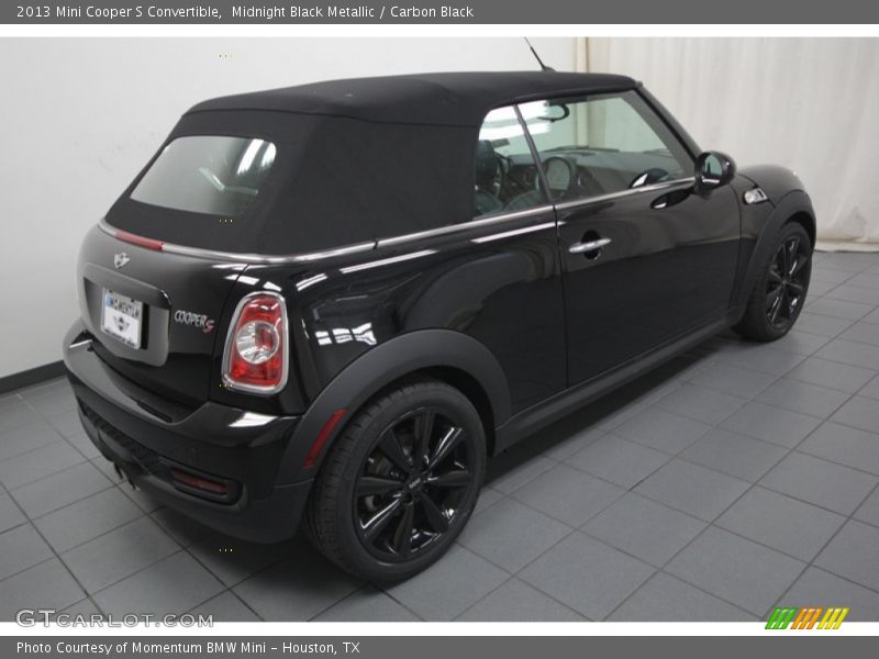Midnight Black Metallic / Carbon Black 2013 Mini Cooper S Convertible