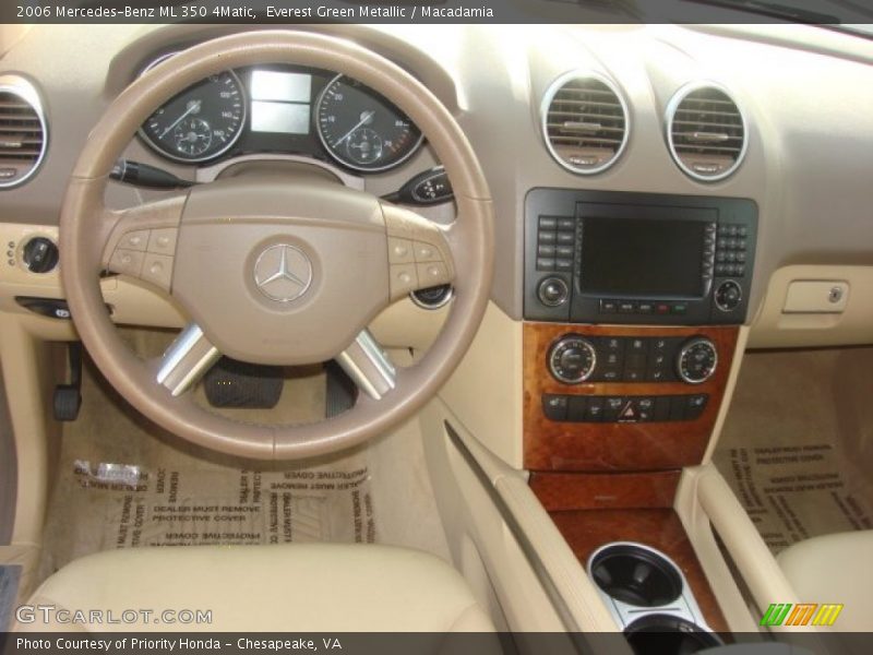 Dashboard of 2006 ML 350 4Matic