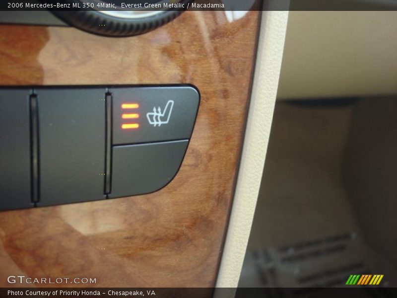Everest Green Metallic / Macadamia 2006 Mercedes-Benz ML 350 4Matic