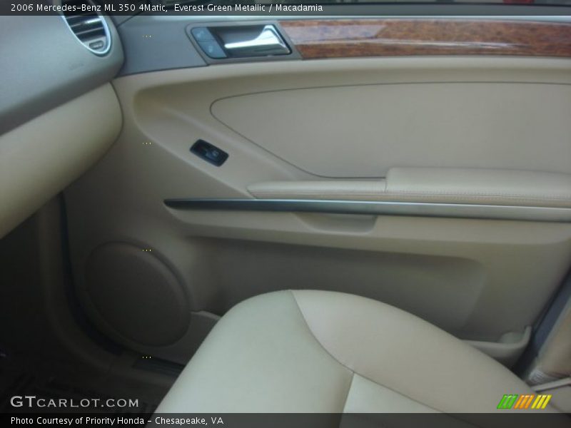 Everest Green Metallic / Macadamia 2006 Mercedes-Benz ML 350 4Matic