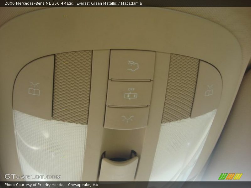 Everest Green Metallic / Macadamia 2006 Mercedes-Benz ML 350 4Matic