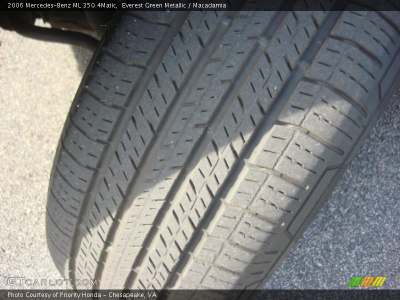 Everest Green Metallic / Macadamia 2006 Mercedes-Benz ML 350 4Matic
