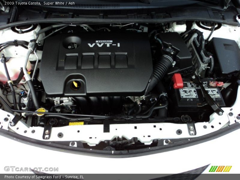 Super White / Ash 2009 Toyota Corolla