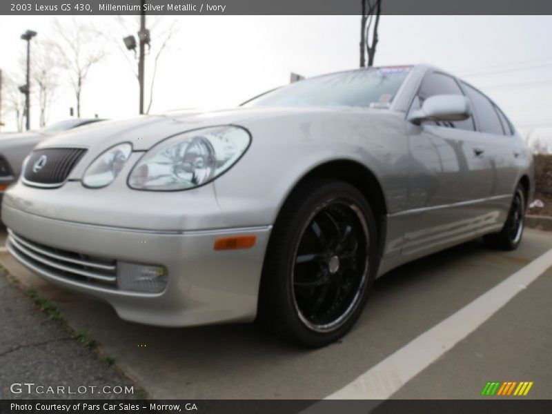 Millennium Silver Metallic / Ivory 2003 Lexus GS 430