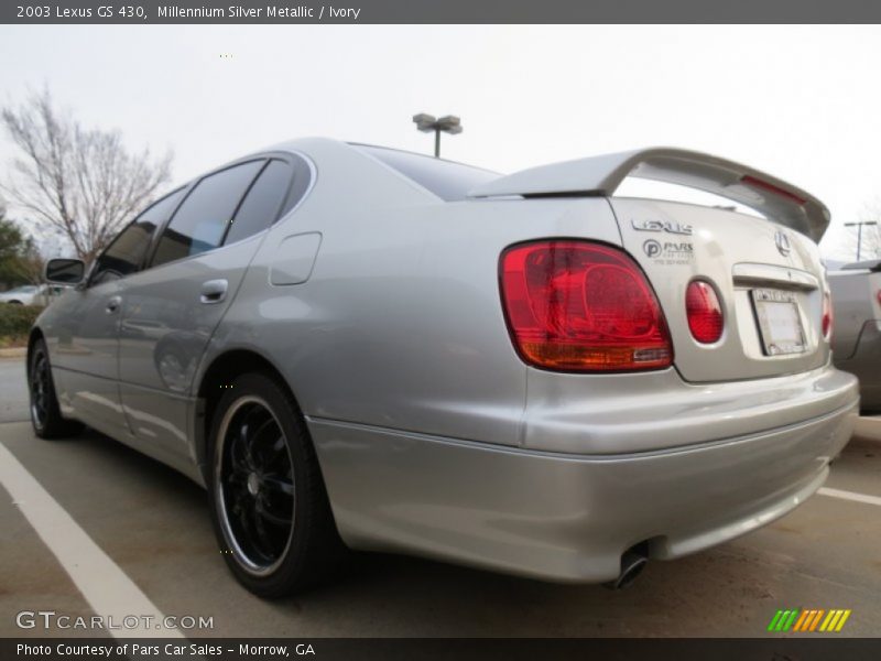 Millennium Silver Metallic / Ivory 2003 Lexus GS 430