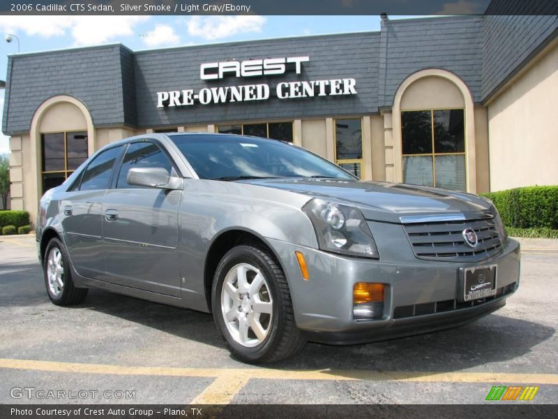 Silver Smoke / Light Gray/Ebony 2006 Cadillac CTS Sedan