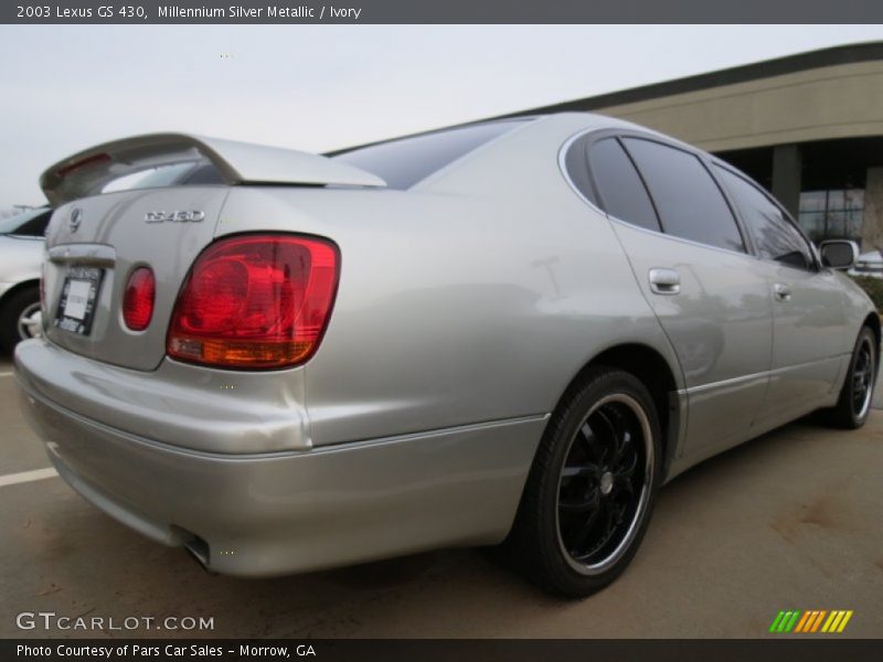 Millennium Silver Metallic / Ivory 2003 Lexus GS 430