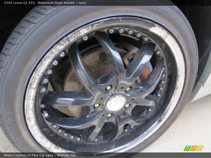 Millennium Silver Metallic / Ivory 2003 Lexus GS 430