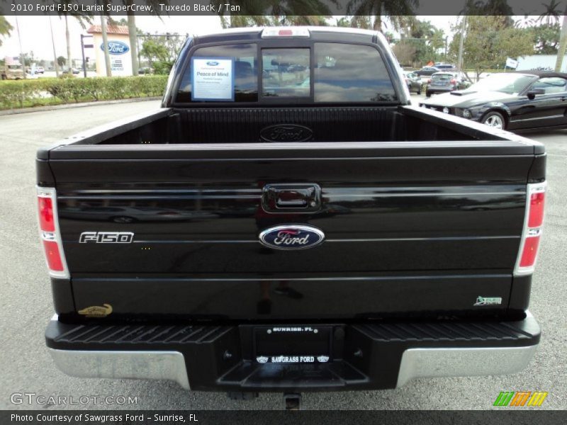 Tuxedo Black / Tan 2010 Ford F150 Lariat SuperCrew