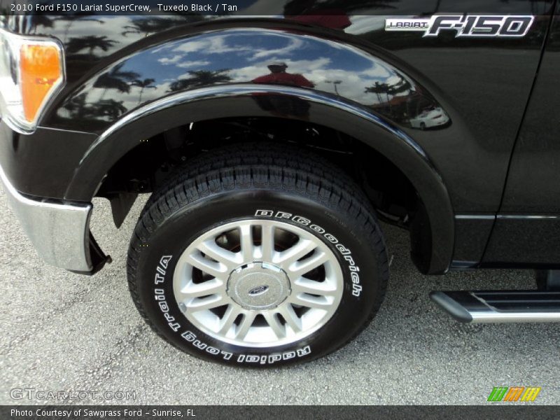 Tuxedo Black / Tan 2010 Ford F150 Lariat SuperCrew
